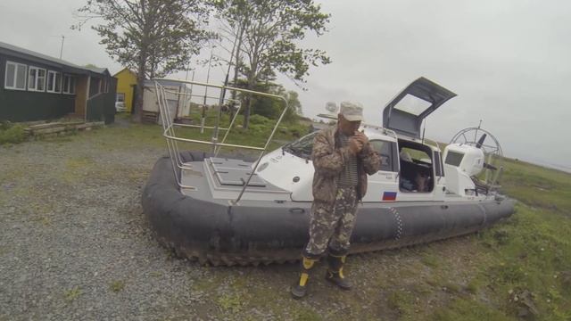 Сахалин, морская рыбалка выход в море