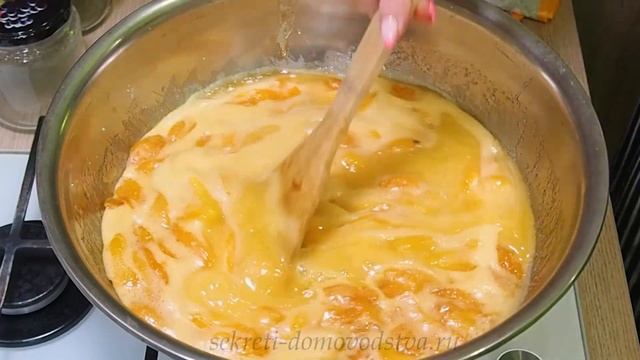 Густой Джем из Абрикосов без Косточек с Пектином. Очень Вкусный и Простой Рецепт Джема на Зиму смотреть онлайн