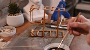 Как сделать теплицу для миниатюр / DIY making miniature greenhouse