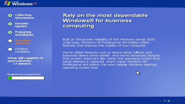 Installing Windows XP in VMware смотреть онлайн