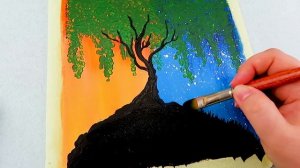 Акриловая живопись Шаг за шагом Дневное и ночное искусство