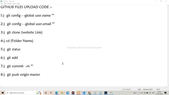 Github Files Upload code #github #git смотреть онлайн