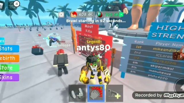 СИМУЛЯТОР КАЧКА 5 РОБЛОКС. смотреть онлайн