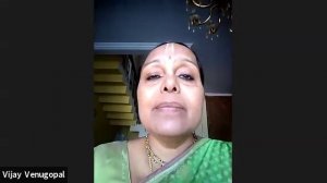 2020 - Новогоднее обращение Е.М. Виджай Венугопала пр. и Е.М. Према Падмини м. к БВ