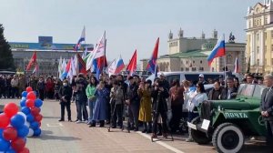 Автопробег-2022. Митинг в Улан-Удэ