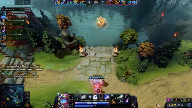 .tv/gpkdota21 (Rank 24) plays Puck Dota 2 Full Game смотреть онлайн