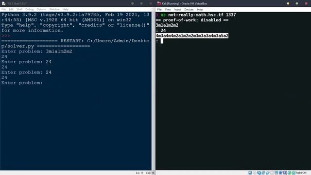 ALGO - not really math | HSCTF walkthrough + making automated script step by step | Tamil смотреть онлайн