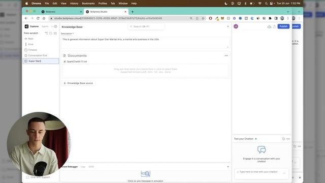 Building A Client's $3,500 AI Chatbot LIVE