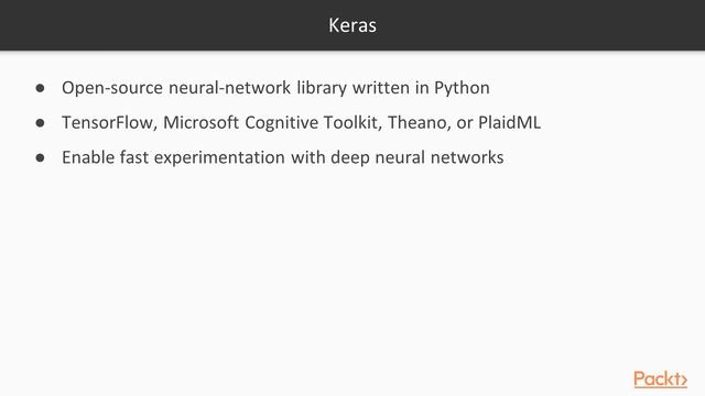 Getting Started with TensorFlow 2.0 for Deep Learning :TensorFlow2.0 Benefit & Feture| packtpub.com