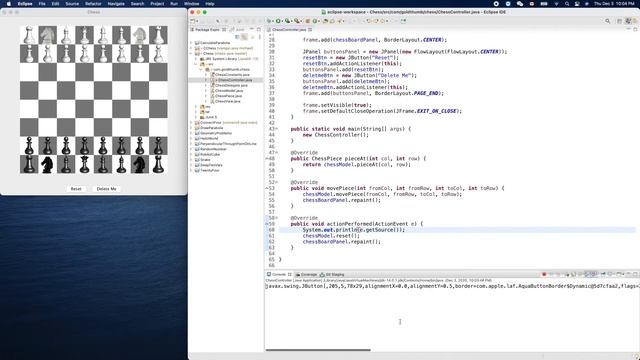 Java Chess 020: Differentiating buttons with Java ActionEvent param смотреть онлайн