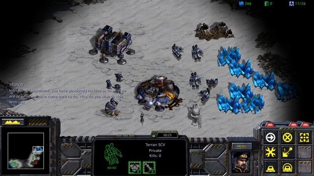 StarCraft Remastered Broodwar Terran Mission 1: First Strike (Speedrun / Walkthrough) смотреть онлайн