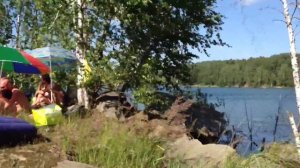 "Каменный остров", большой Люберецкий карьер. 04.07.15