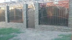 этот же забор с поликарбонатом
