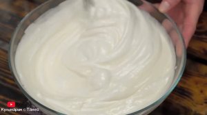 НЕЖНОЕ ПИРОЖНОЕ "1000 ПУЗЫРЬКОВ" | БЕЗ желатина, сливок и печенья | Кулинарим с Таней