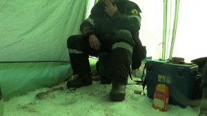 Зимняя рыбалка на таежных озерах. Часть специфическая