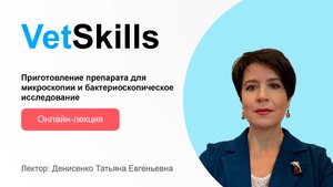 VetSkills «Приготовление препарата для микроскопии и бактериоскопическое исследование»