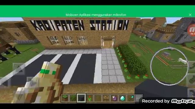 Minecraft Tutorial: Make A Railway Station (PART 3) смотреть онлайн