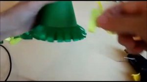 Ёлочка из лент/мастер-класс/для начинающих/легко и просто