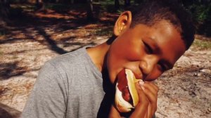 Сочный стейк на огне. Готовим на улице