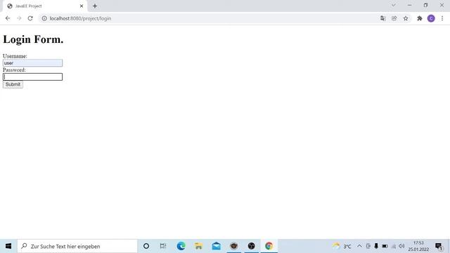 Java EE Servlet erstellen Login Page | Java EE Tutorial deutsch