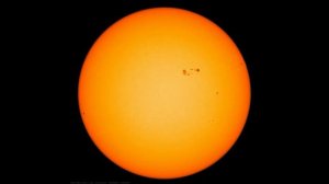 A giant sunspot the size of 3 Earths is facing us right now