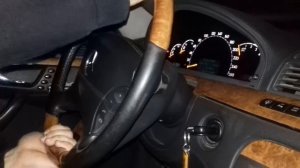 Люфт в рулевой колонке на W220.