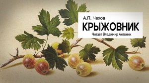 «Крыжовник». А.П.Чехов. Аудиокнига. Читает Владимир Антоник