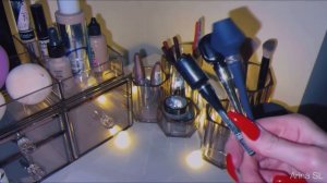 АСМР Моя КОСМЕТИКА / Делаю себе МАКИЯЖ ?? / ASMR MAKEUP