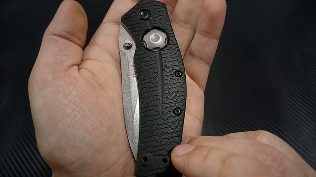 Обзор ножа Kershaw Thistle 3812. Кнопка, лайнер, два шпенька. смотреть онлайн