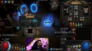 Kripp's first and second Special Ritual - Immortal Flesh [Ruthless SSF] Path of Exile Crucible