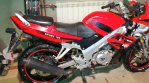 Запуск мотоцикла Patron sport 150