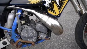 SUZUKI RMX250S アイドリング