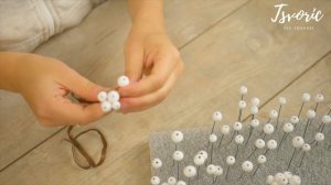 An easy way to make a SNOWBERRY / Простой способ сделать СНЕЖНОЯГОДНИК  / DIY TSVORIC