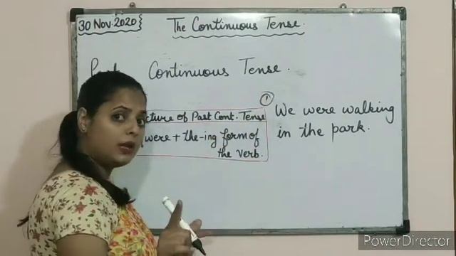 The Past Continuous Tense. смотреть онлайн