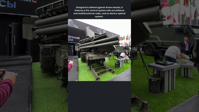 Панцирь-СМД-Э: Новая система ПВО с 48 ракетами дебютирует на Army 2024