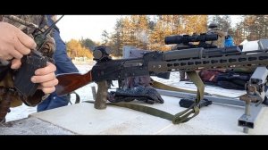 Стрельба "в слепую" ВПО 136