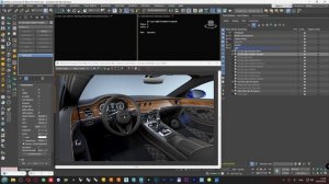 Автомобильная визуализация. Bentley Continental GT Black Interior (Automotive visualisation) RUS