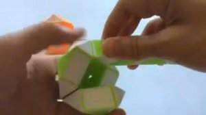 КАК сделать Шар из змейки Рубика / How to make a boll