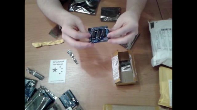 Посылка из Китая - Arduino Uno, Mega, Ramps 1.4, Motor Shield, Ethernet shield смотреть онлайн