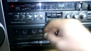 Sharp 700  + wd-40 простейший ремонт переключателей и переменного резистора уровня громкости
