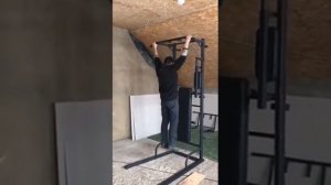 Тренажер напольный 4в1: турник + брусья + пресс + скамья №6