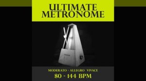 Metronome - 82 BPM - Moderato