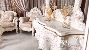 Гостиная Барокко Люкс от МЭРИ-Мебель! Новинка 2022!