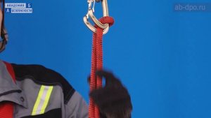 Занятие №128. Использование узла Гарда для подъема грузов на высоту