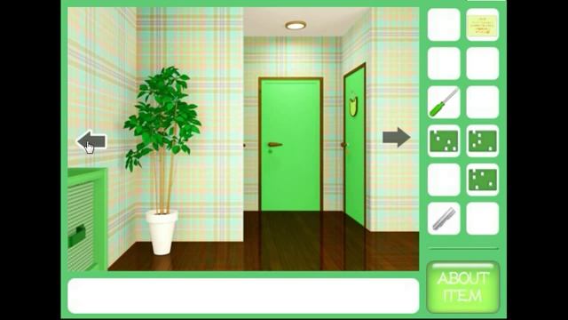 [Yura & Myu] Escape 3: Green Room Walkthrough.flv смотреть онлайн