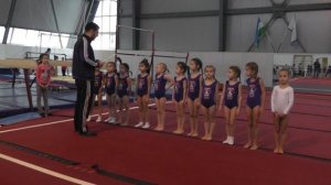 Соревнования по спортивной гимнастике г. Нальчик - ОФП девочки (ноябрь 2017г.)