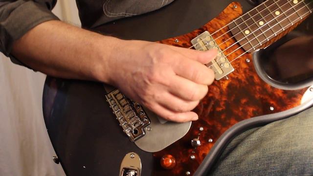 Waterslide Guitars S-Style Coodercaster Charcoal Frost, Mojo Lap Steel+Teisco-Spec Gold Foil Pickup смотреть онлайн