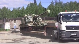 ?? Модернизированные самоходные артиллерийские установки 2С19 "Мста-С" поставлены Минобороны РФ