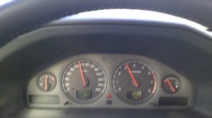 Volvo s60 2.4T + chip 80-160km/h ir 4 gear