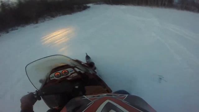 First Good Snow of The Year (1991 Yamaha Venture 480 twin) смотреть онлайн